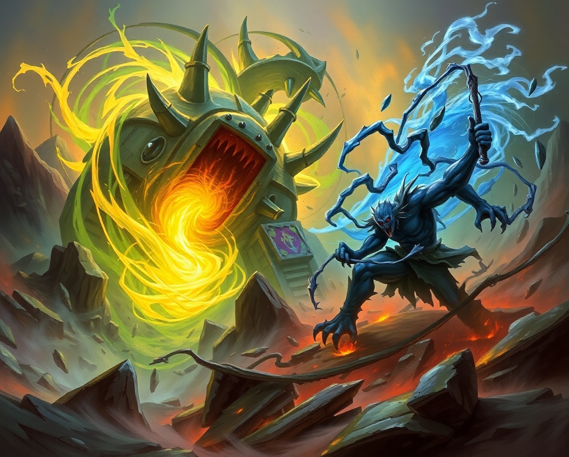 Howling Mine vs Time Tearing Morgnite